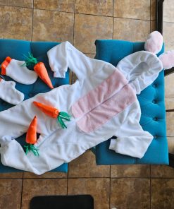 Disfraz infantil de conejito, suave, cómodo y personalizado para niños